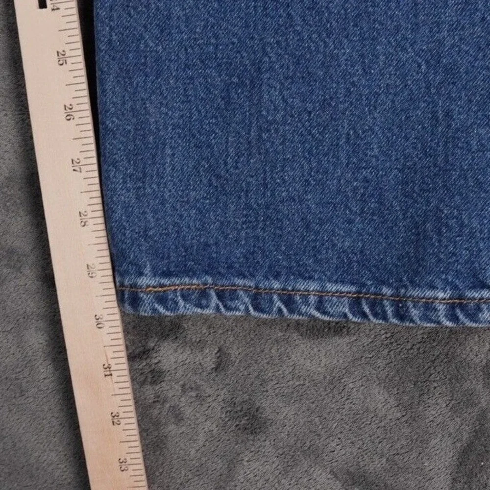 VTG Levis 540 Jeans‎ Men 40x30 Blue (37x30) Orange Tab Black Bat Wing Y2K Biker